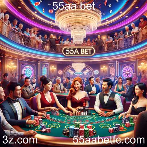 O Mundo dos Jogos 'Ao Vivo' na 55aa bet